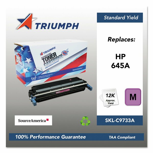 Triumph Remanufactured C9733A 645A Toner, 12,000 Page-Yield, Magenta 751000NSH0197 SKL-C9733A